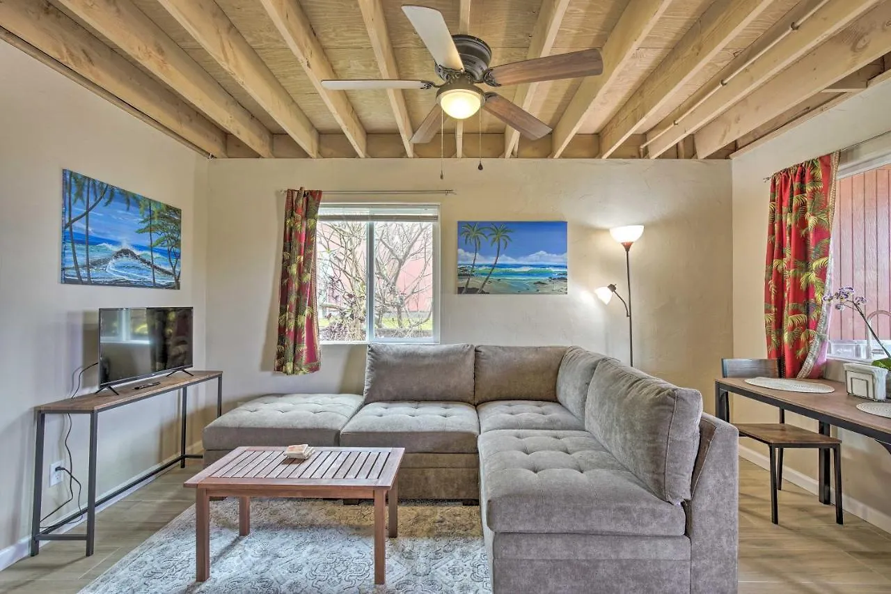 Cozy Kailua-Kona Escape Near Pristine Beaches アパート